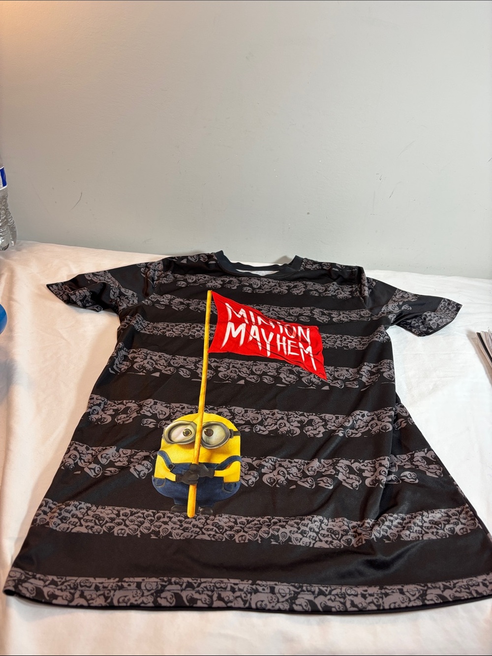 Minion Mayhem Black Kids Graphic Tee. 0206